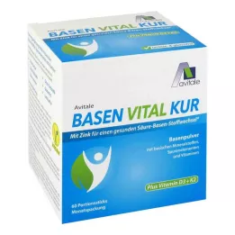 BASEN VITAL KUR plus vitamin D3+K2 v prahu, 60 kos
