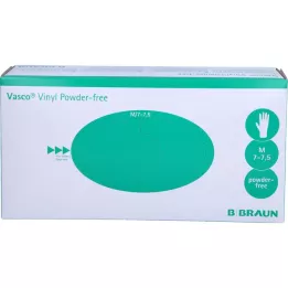 VASCO Vinil brez pudra Unt.Handsch.unsterile M, 100 kos