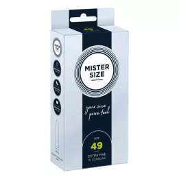 MISTER Kondomi velikosti 49, 10 kosov