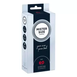 MISTER Kondomi velikosti 60, 10 kosov