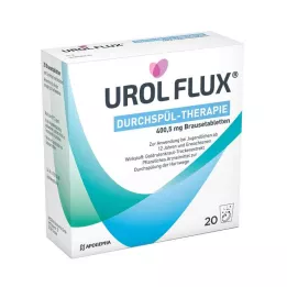 UROL FLUX Flushing therapy 400,5 mg šumeče tablete, 20 kos