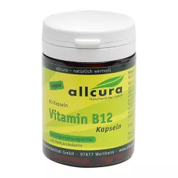 VITAMIN B12 KAPSULE, 60 kos