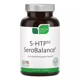 NICAPUR 5-HTP 50 kapsul SeroBalance, 30 kos