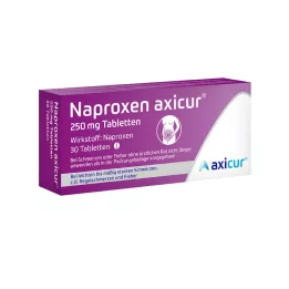 NAPROXEN axicur 250 mg tablete, 30 kom