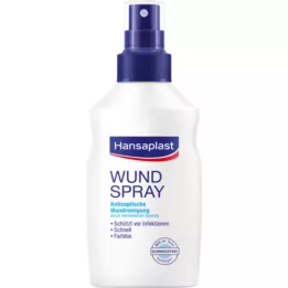 HANSAPLAST Sprej za antiseptično čiščenje ran, 100 ml