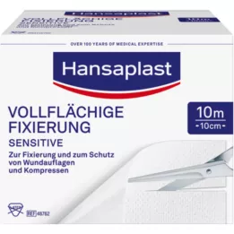 HANSAPLAST celopovršinska fiksacija 10 cm x 10 m, 1 kos