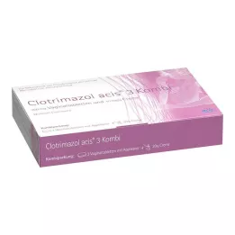 CLOTRIMAZOL acis 3 kombinirano pakiranje, 1 kos
