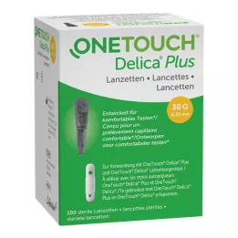 ONE TOUCH Igelne lancete Delica Plus, 100 kos