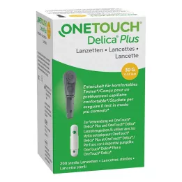ONE TOUCH Igelne lancete Delica Plus, 200 kos