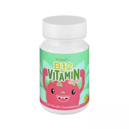 VITAMIN B12 KINDER Žvečljive tablete veganske, 120 kos