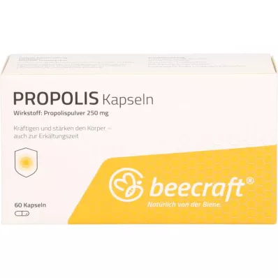 BEECRAFT Propolis kapsule, 60 kom BEECRAFT Propolis kapsule, 60 kom