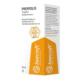 BEECRAFT Propolis Drops koncentrat za ustno vodo, 50 ml