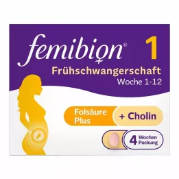 FEMIBION 1 tablete za zgodnjo nosečnost, 28 kos