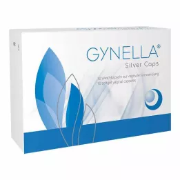 GYNELLA Silver Caps vaginalne kapsule, 10 kos