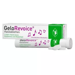 GELOREVOICE Pastile za grlo bezeg brez mentola, 20 kos
