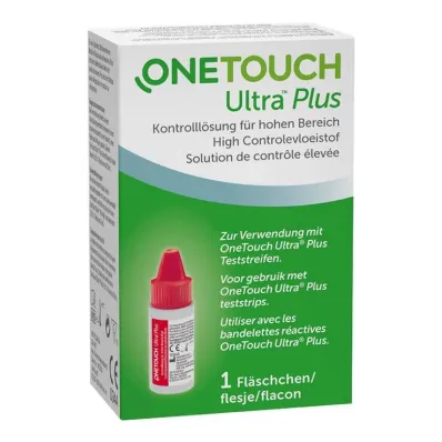 One Touch Ultra Plus kontrolna raztopina visoka, 3,8 ml One Touch Ultra Plus kontrolna raztopina visoka, 3,8 ml
