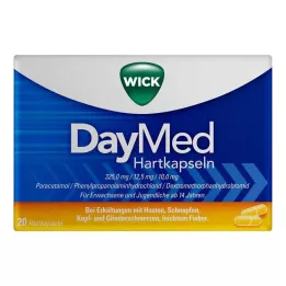 WICK DayMed trde kapsule, 20 kos