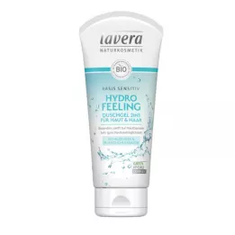 LAVERA gel za tuširanje Basic Sensitive Hydro Feeling 2v1, 200 ml