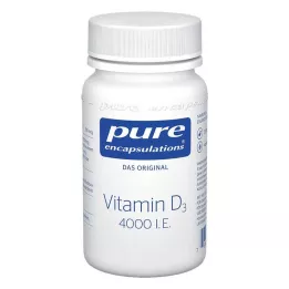 PURE ENCAPSULATIONS Vitamin D3 4000 IE kapsule, 30 kos