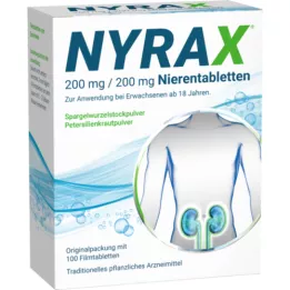 NYRAX 200 mg/200 mg tablete za ledvice, 100 kos