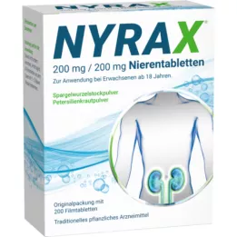 NYRAX 200 mg/200 mg tablete za ledvice, 200 kom
