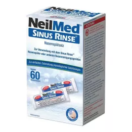 NEILMED Vrečka s fiziološko raztopino za izpiranje nosu Sinus Rinse, 60X2,4 g