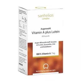 SANHELIOS Augenwohl Vitamin A plus lutein kapsule, 60 kos