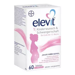 ELEVIT 1 želja po otroku &amp; Tablete za nosečnost, 1X60 St