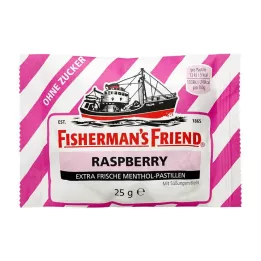 FISHERMANS FRIEND Malinove pastile brez sladkorja, 25 g