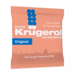 KRÜGEROL Kapljice za grlo, ki vsebujejo sladkor, 50 g