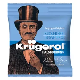 KRÜGEROL Pastile za grlo brez sladkorja, 50 g