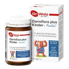 Črevesna flora plus otroci + družinski prašek, 68 g
