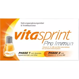 VITASPRINT Steklenice za pitje Pro Immun, 8 kos