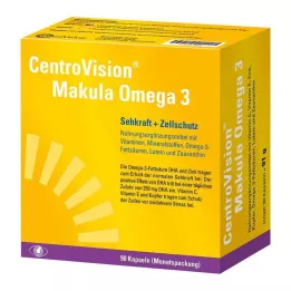 CENTROVISION Makula Omega-3 kapsule, 90 kos