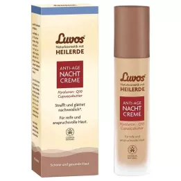 LUVOS Nočna krema proti staranju z zdravilno glino, 50 ml
