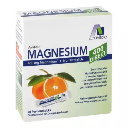 MAGNESIUM 400 porcijskih paličic Direct Orange, 20X2,1 g