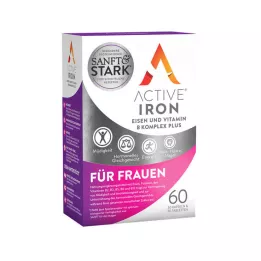 ACTIVE IRON Železo in vitamin B Complex plus, 60 kos