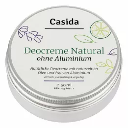 DEO CREME brez aluminija naravno, 50 ml