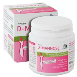 D-MANNOSE PLUS 2000 mg prašek z vitamini in minerali, 100 g