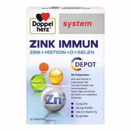 DOPPELHERZ Zinc Immun Depot sistem tablete, 30 kom