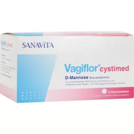 VAGIFLOR cystimed D-manoza šumeče tablete, 14 kos