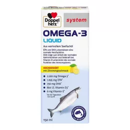 DOPPELHERZ Omega-3 tekoči sistem, 150 ml