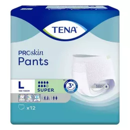 TENA PANTS super L hlače za enkratno uporabo, 12 kosov
