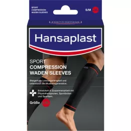 HANSAPLAST Športni kompresijski telečji rokavi Velikost L, 2 kosa
