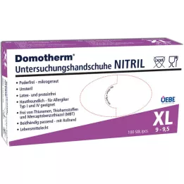 DOMOTHERM Pod rokavice lateks nepudrane XL, 100 kos