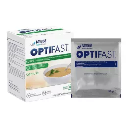 OPTIFAST Jušna zelenjava v prahu, 8X55 g