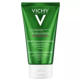 VICHY NORMADERM matirajoče čiščenje z glineno peno, 125 ml