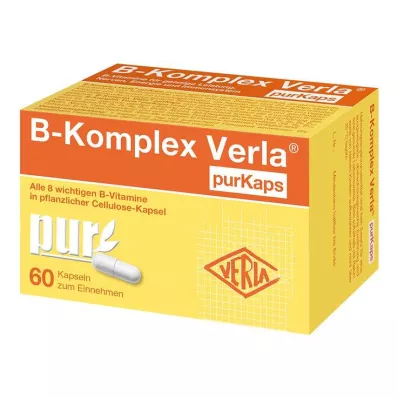 B-KOMPLEX Verla purKaps, 60 St B-KOMPLEX Verla purKaps, 60 St