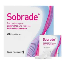 SOBRADE Žvečljive tablete, 20 kom