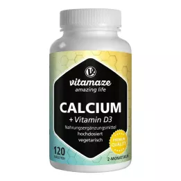CALCIUM D3 600 mg/400 I.E. vegetarijanske tablete, 120 kos